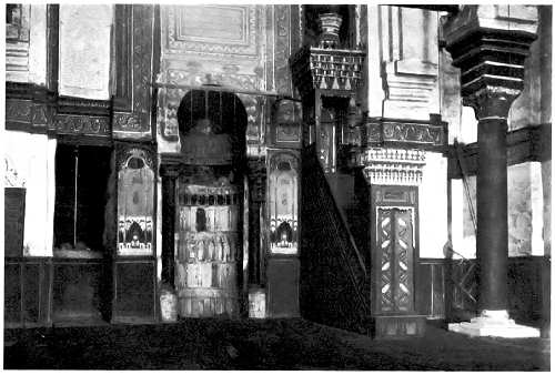 The interior of the Tomb Mosque of Kala&ucirc;n