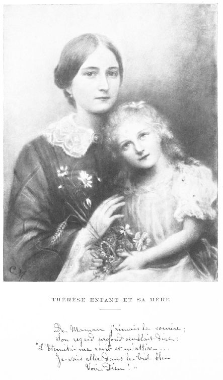 TH�R�SE ENFANT ET SA M�RE