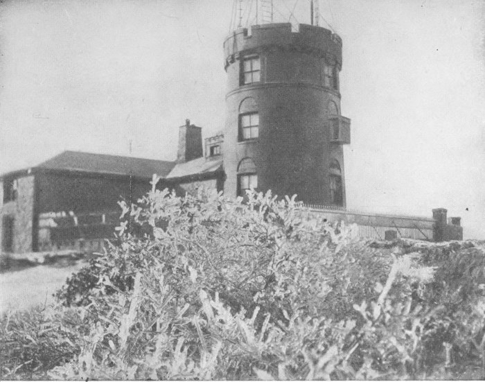 Fig. 15. Blue Hill Observatory During Ice Storm, November
29-30, 1922