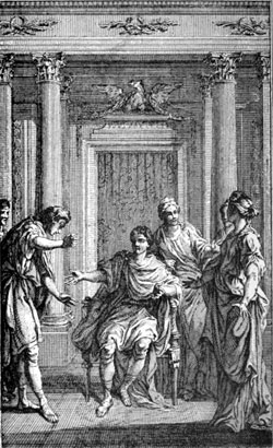 Auguste pardonne à Cinna.