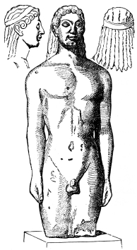 Fig. 194.&mdash;Apollo of Thera.