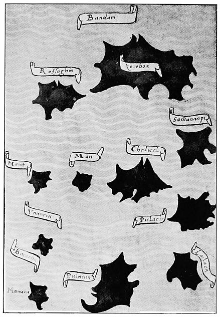 Pigafetta&rsquo;s Chart of the Banda Islands