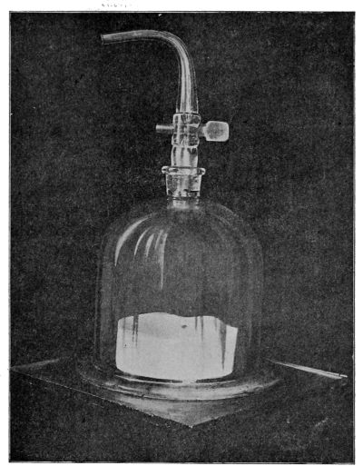 A Method of Growing Cultivations in a Vacuum
over Pyrogallic Solution