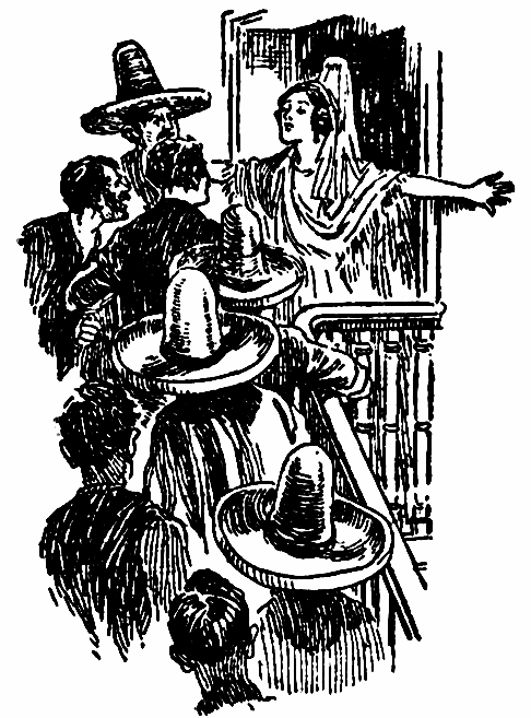 Juanita at her door